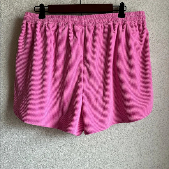 NWT Buddy Love Pierce Strawberry Field Corduroy Look Drawstring Shorts - Picture 6 of 6